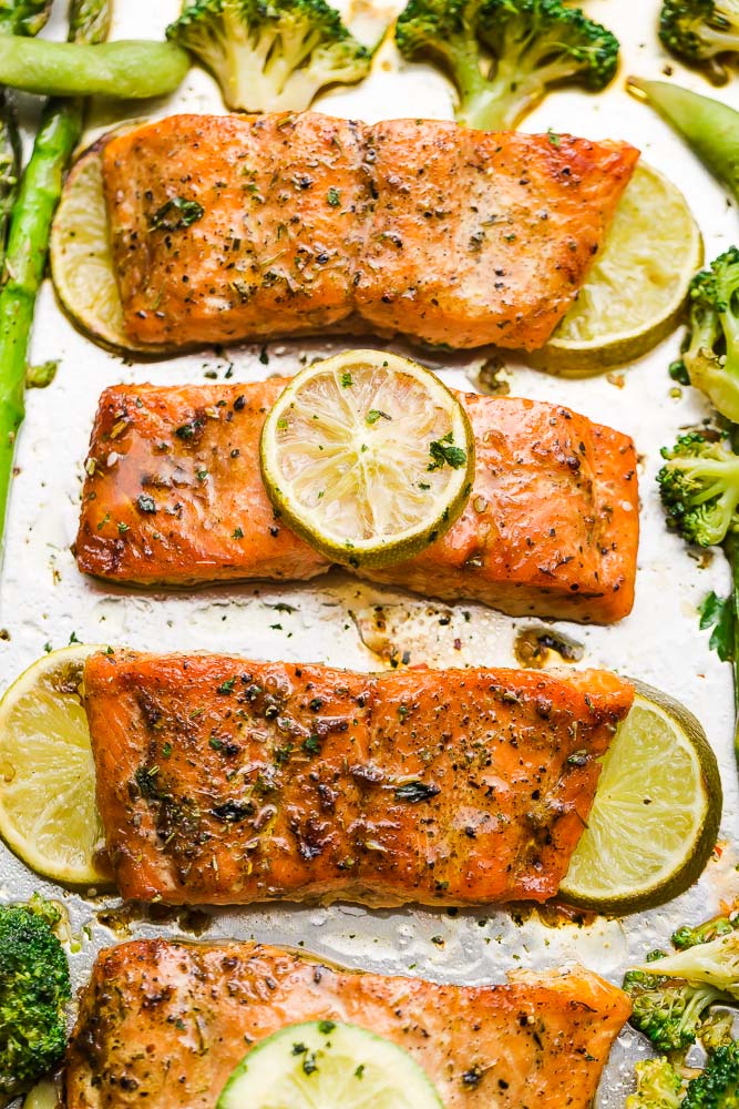 Baked Chili Lime Salmon - Life Made Keto