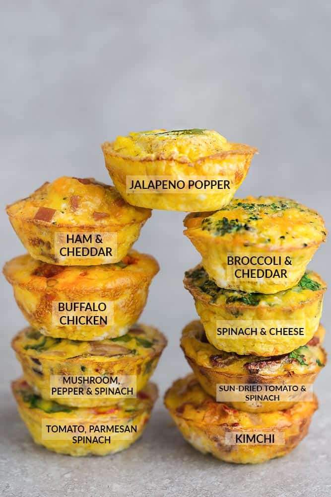 Egg Muffin Cups (15 Flavors!) - Wholesome Yum