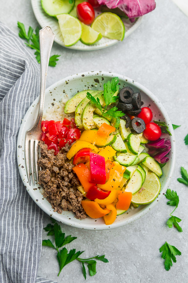 Low Carb Taco Bowls Keto Friendly Life Made Keto