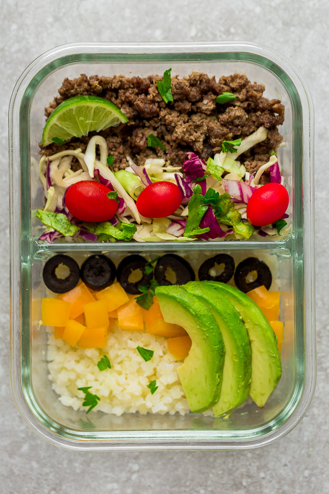 Low Carb Taco Bowls - Keto Friendly - Life Made Keto