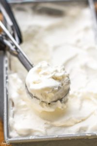 Low Carb Vanilla Ice cream – No Churn
