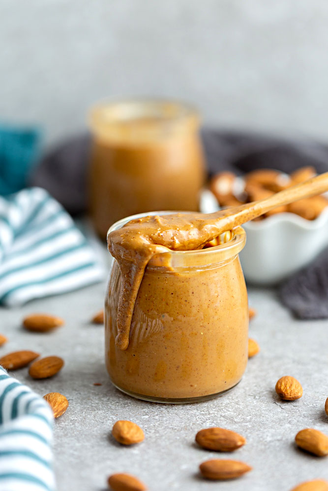 How to Make Homemade Almond Butter - This Healthy Kitchen