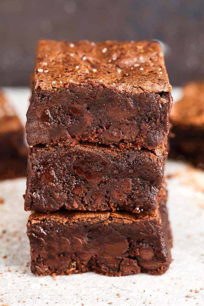 Keto Brownies - Best ever fudgy low carb brownies
