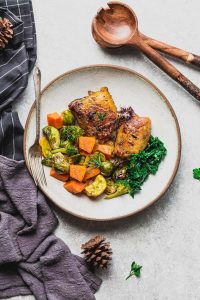 Instant Pot Chicken with Autumn Vegetables